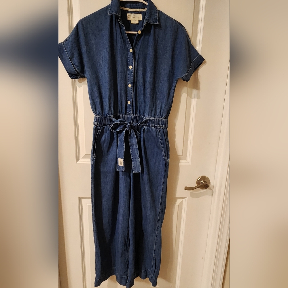 Kate Spade Broome Street XS jeans jumpsuit
